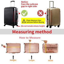 Luggage Cover,Clear PVC Travel Suitcase Cover Protectors,H HOME-MART Luggage Covers for Suitcase Protector Cover Dust Cover Suitcase Covers Travel Accessories for Wheeled Suitcase Fits 28Inch Luggage