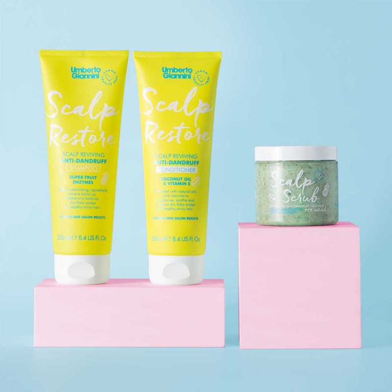 Umberto Giannini Scalp Scrub, Vegan & Cruelty Free Exfoliating Anti-Dandruff