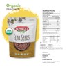 Sunbest Natural Organic Flax Seeds 32 oz (2 LB) -