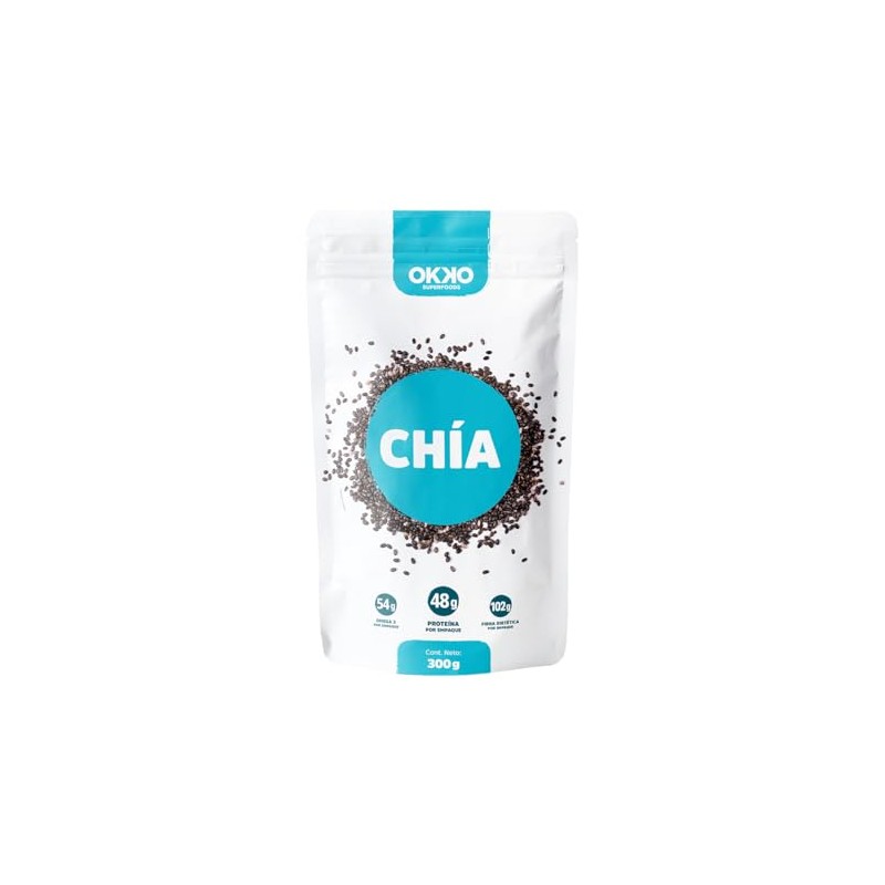 Okko Semillas de Chía, 300 G (2 Pack) | Fuente