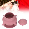 Silicone Puppy Milk Feeder 4 Nipples Small Puppy Nursing Station