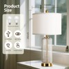 Table Lamps Set of 2 with Touch Control, 27" Modern