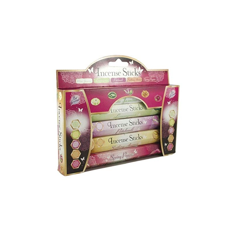 Pan Aroma - Assorted Incense Stick Set - 80 Sticks