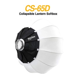Godox CS-65D Lantern Softbox Soft Light Modifier, for Godox SL-60W SL150W II FV150 AD300PRO AD400PRO AD600BM VL150 VL300 SL150WII SL200WII and Other Bowens Mount Light