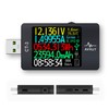 Medidor de potencia USB USB 3.1 probador de carga USB,