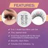 Ardell Fauxmink Lashes Lookbook Lash Kit, 6 pairs of False