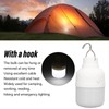 Solar Powered LED Bulb 40W 5000K 1500lm Portable LED Light