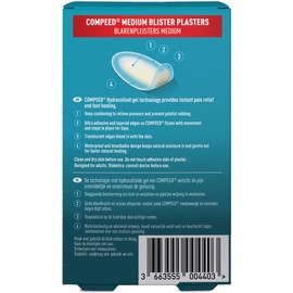 Compeed Medium Size Blister Plasters, Pack of 6