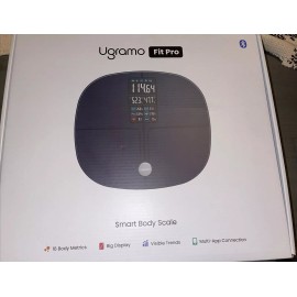Ugramo FIT PRO Smart Body Scale Bluetooth 16 Body Metrics NEW