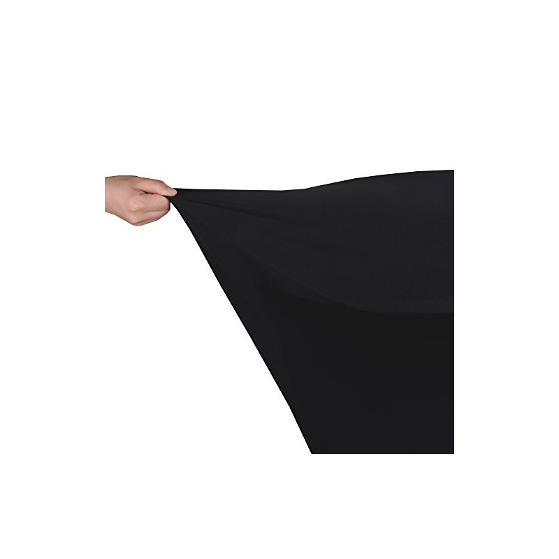 JISEN Mantel elástico ajustable de licra para cóctel de 24x43