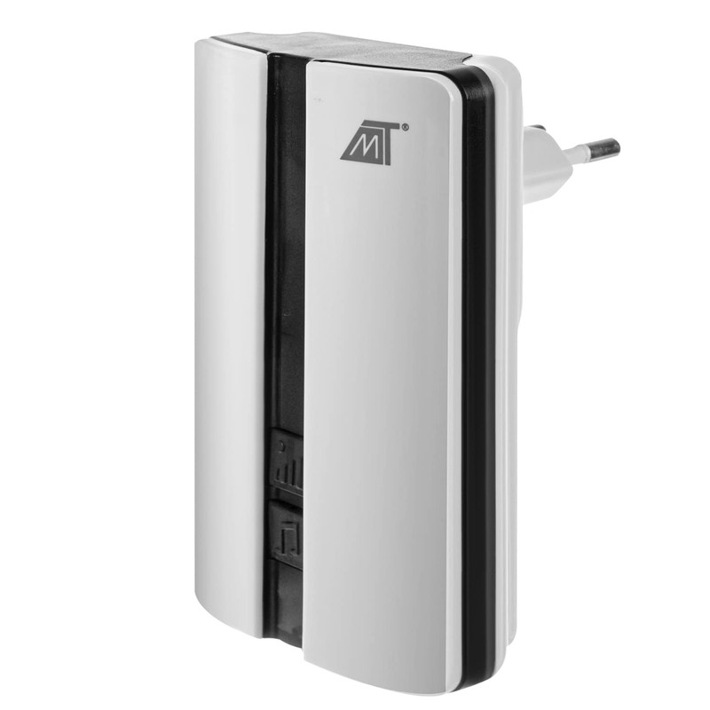 MT MALATEC Doorbell Set Wireless Range 150 Metres Waterproof IP44