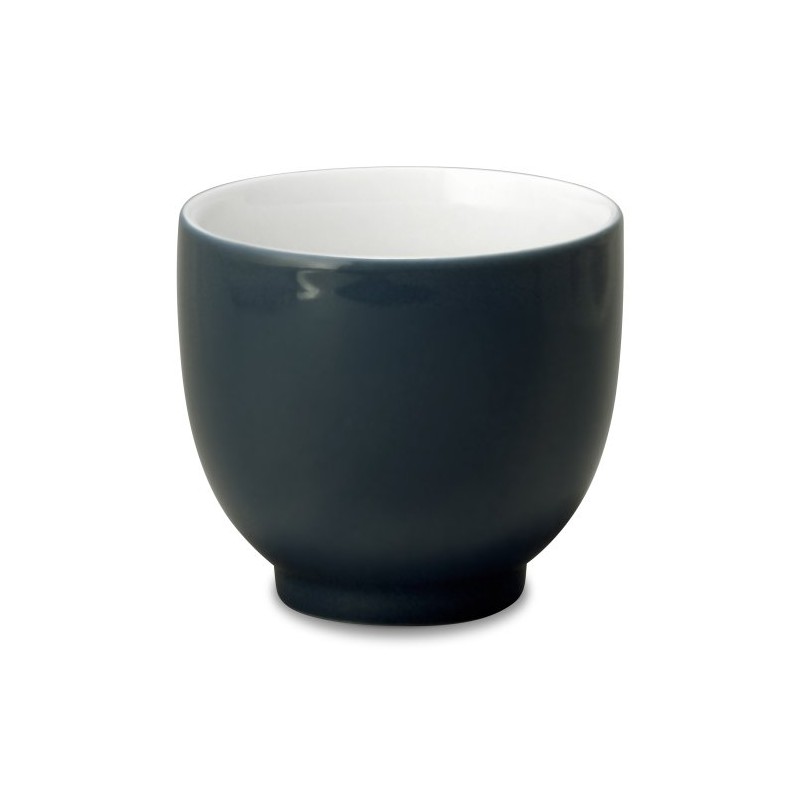 FORLIFE Q Tea Cup (Set of 4), 7 oz., Black