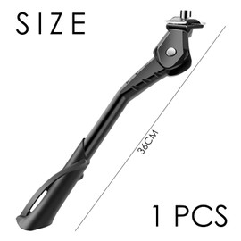 KVBUCC 1 piece bicycle stand, anti-slip bicycle rear side rack, height adjustable bicycle accessories, universal bicycle stand, suitable for mountain bikes, road bikes (black)