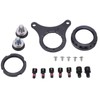 Fafeims Screw nut gasket kit, 150-piece stainless steel fasteners for