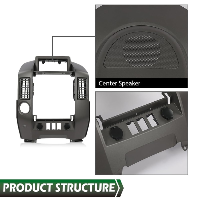 LQI Dash Center Console Instrument Panel Lid Bezel Fit Nissan