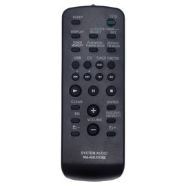 RM-AMU053 Replace Remote Control fit for Sony Mini Hi-Fi Component System Audio Stereo HCD-GTR33 HCD-GTR55 HCD-GTR555 HCD-GTR7 HCD-GTR8 HCD-GTR88 HCD-GTR8B HCD-GTZ3 MHC-GTZ4 SS-WGR88 SS-GTR33