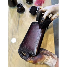 JKRO Men's Long Wallet, Genuine Leather, Made by Leading Leather Craftsmen, Large Capacity, Half-Open Leather, YKK Zipper, Coin Purse, Solid, Men's, Stylish, Unisex, Father's Day, Mother's Day,