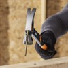 Fiskars IsoCore 22 oz Milled-Face Framing Claw Hammer, with Shock