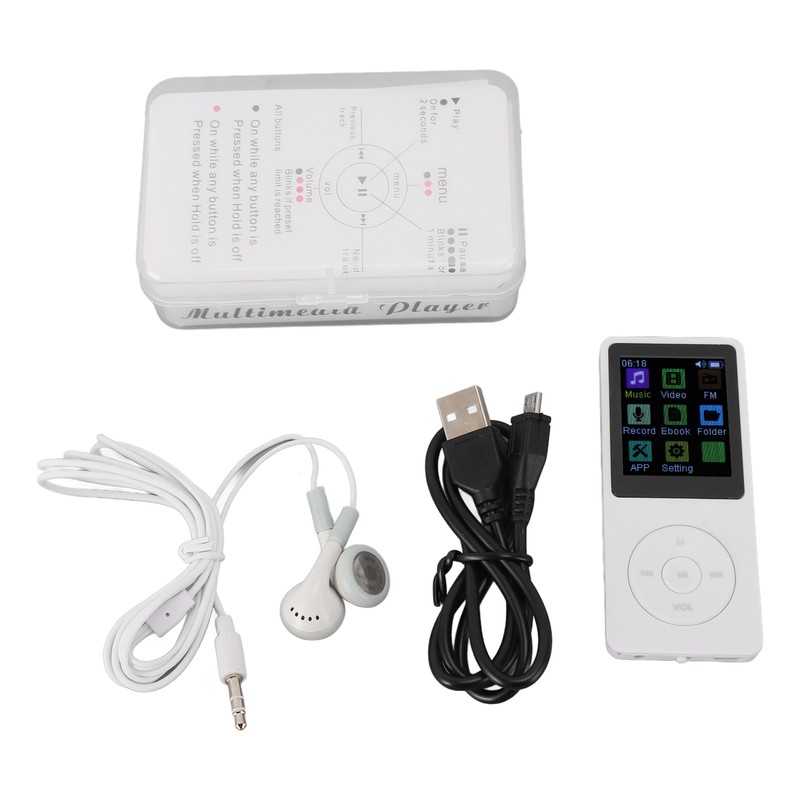 MP3 Player Voice Record Video Playback Bluetooth Function Music Player