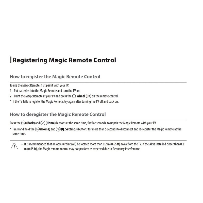 Replacement Voice TV Remote Control Controller for LG OLED Evo