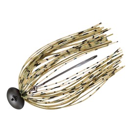 DAIWA STEEZ Flex Football Joint Jig 10g Green Pumpkin Blue Flake