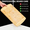 DYTesa Bamboo Cutting Board 16x10x1 inch with Juice Groove -
