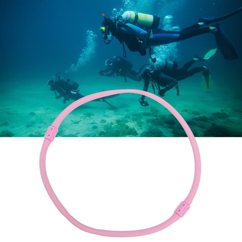 Diving Regulator Necklace Pink Scuba Diving Second Stage High Elasticity