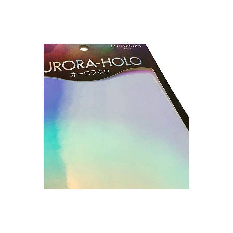 Tsumekira OH-PLS-101 Nail Seal, Aurora Holo, Aurora Film Seal, Plain
