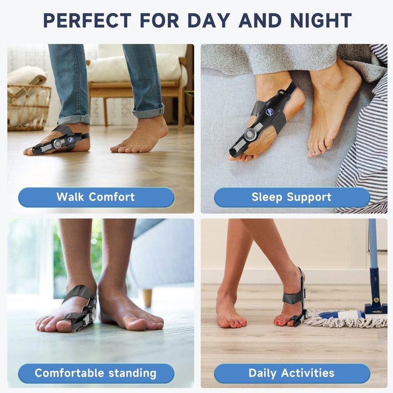 HUQKIYA Bunion Corrector for Women & Men, Orthopedic Bunion Splint