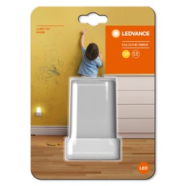 LEDVANCE LUNETTA Shine LED Night Light for Indoor Use, Day Night Sensor, Warm White, 60.0 mm x 60.0 mm x 90.0 mm