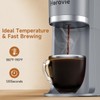 Horavie Small Single Serve Coffee Maker, Fast Brew One Cup