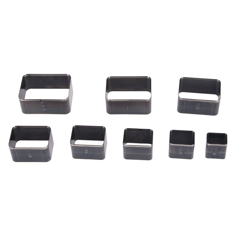 8pcs Leather Punch Cutter Mold High Carbon Steel Hollow Punch