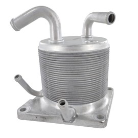 SHOWSEN Upgraded CVT Transmission Oil Cooler Compatible with 2007-2014 Nissan Rogue/Juke/Sentra Replacement 21606-1XF0A 216061XF00