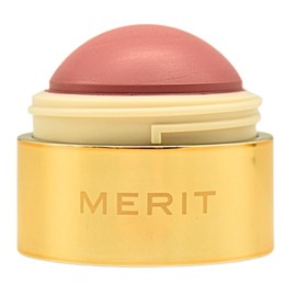 MERIT Flush Balm Cream Blush – Archival Cool Mauve | Hydrating Radiant Cheek & Lip Tint Stick with Vitamin E | Lightweight, Buildable, Vegan & Cruelty-Free Blush