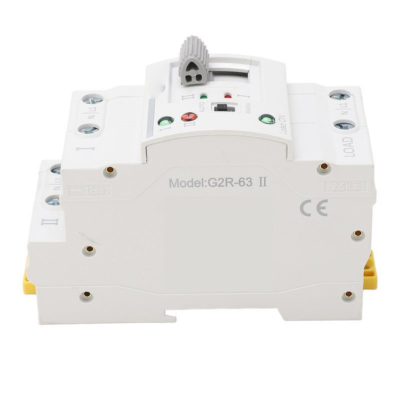 Dual Power Automatic Transfer Switch 2P 32A Millisecond Switching ATS