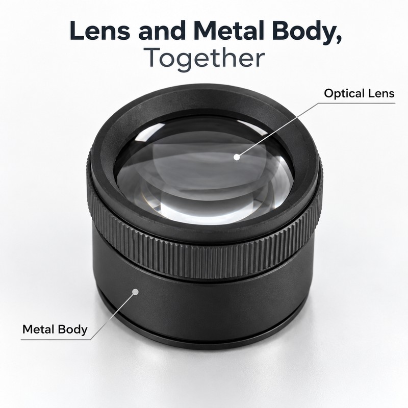 30X Magnifying Loupe for Watch and Coin Inspection with K9