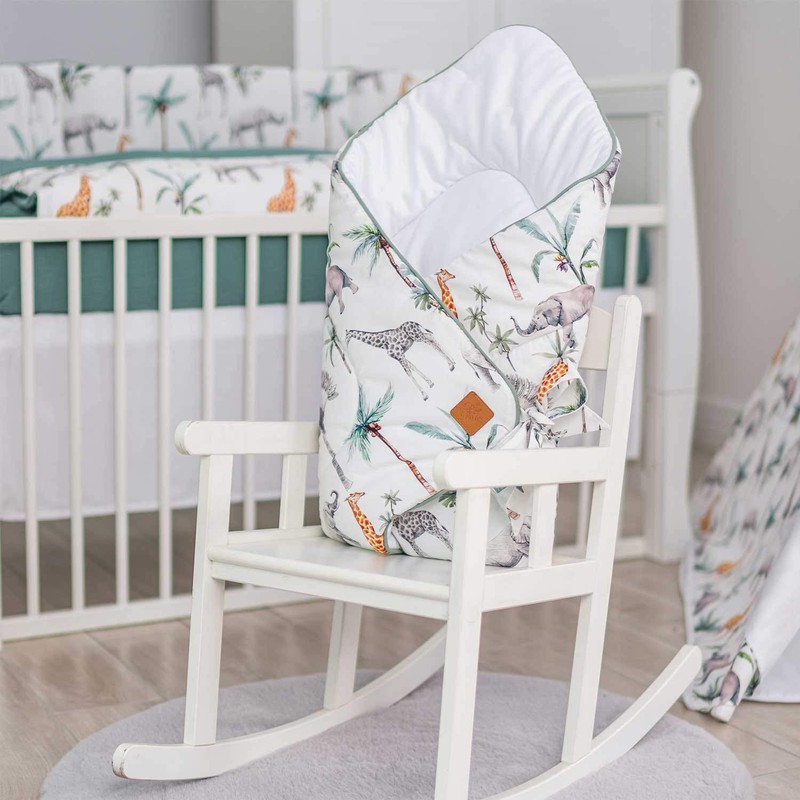 Sevira Kids - Safari fleece swaddling bag