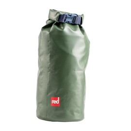 Red Original Waterproof Roll Top Dry Bag 10L with Shoulder Strap– Completely Submergible, Puncture-Resistant, for Paddleboarding, Swimming, Kayaking - Forest Green