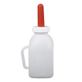 Goat Bottle Nipples, Animal Pacifier Feeder, Thickened Wide Mouth Feeding Nursing Pacifier Milk Bottle for Goat Calf Sheep Cow