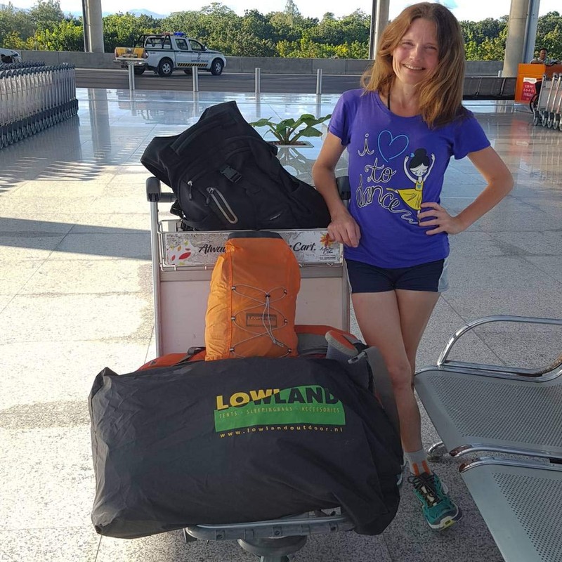 LOWLAND OUTDOOR® Carrying Bag for Backpacks, Black, 97 x 47