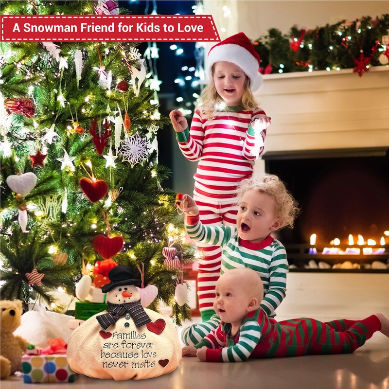 Fun Express Softy The Snowman Decoration - 12 inch Plush