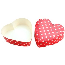 Heart-shaped baking mould 12.5 cm Set of 2