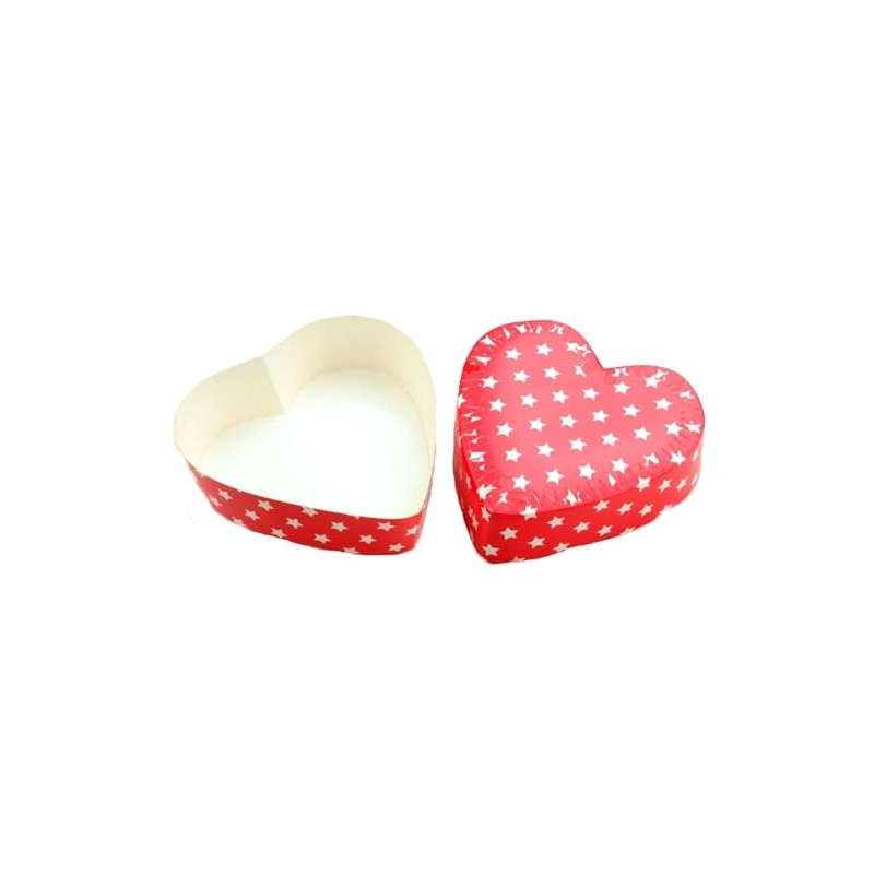 Heart-shaped baking mould 12.5 cm Set of 2