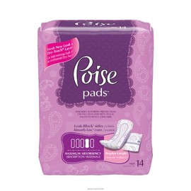 Kimberly Clark Poise Ultra with Side Shields, Superabsorbent, Discreet and Portable