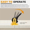 Nuanchu Tile Leveling System Kit 200 Reusable Tile Spacers +