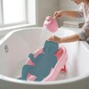 Relaxdays Baby Bathing Aid Set, with Rinse Cup, Tear-Free, Pink