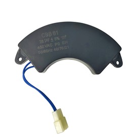 Half-Moon CBB61 28uF 28μf 450VAC 50/60 Hz 5-7KW Generator Capacitor with Plug UL