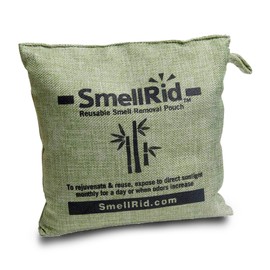 SMELLRID Activated Carbon Odor Eliminator Pouch – Neutralizes Odors in Closets