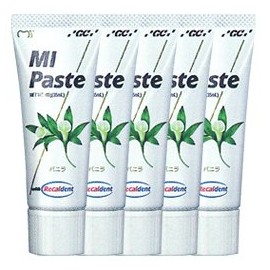 GC MI Paste, 1.4 oz (40 g) x 5 Pack, Dental Purpose, Vanilla