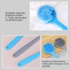 Juego de 4 Cepillos de Silicona para Cuerpo,Limpieza y Masaje